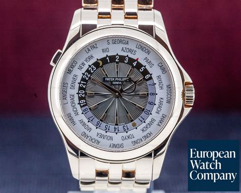 patek philippe world time rose gold bracelet|Patek Philippe time zone.